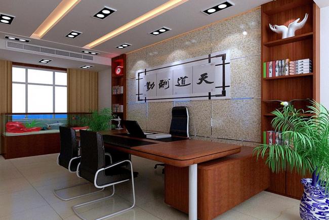 老总办公室必备的风水宝物：财神 老总办公室写字台风水布置（二）